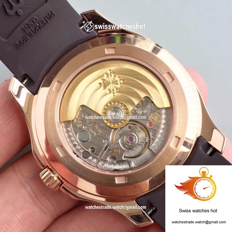 Patek Philippe Aquanaut Jumbo 5167R-001 PF Factory Chocolate Dial 7