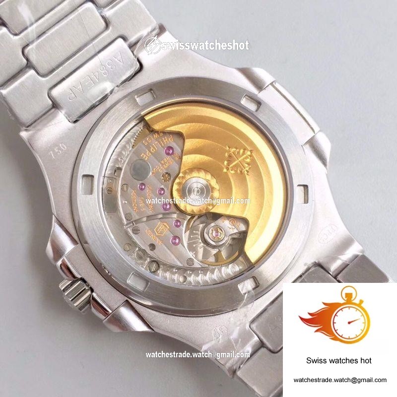 Patek Philippe Nautilus Jumbo 5719/1G-001 Diamonds Dial 7