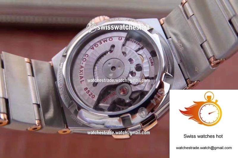 Omega Constellation Double Eagle Lady Pink Mother-Of-Pearl Dial 27MM 3S Factory 7