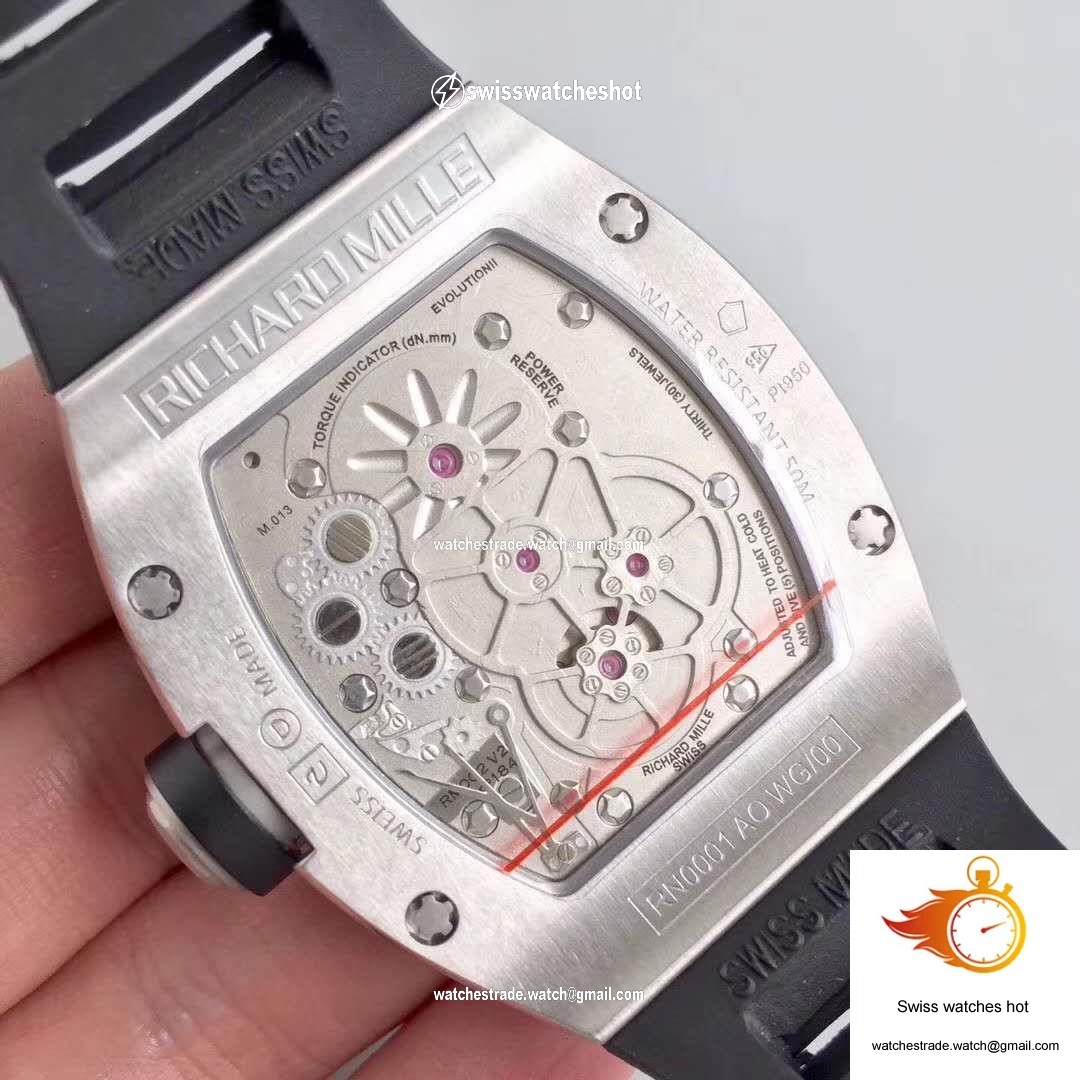 Richard Mille RM001 Tourbillon JB Factory Black Dial 7