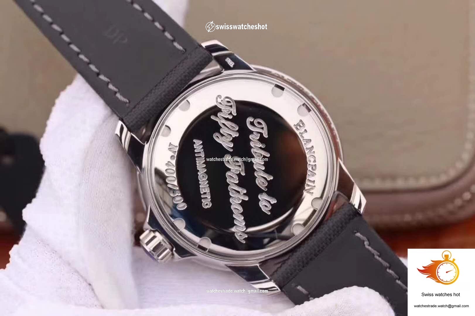 Blancpain Fifty Fathoms Tribute Limited Edition 5015B-1130-52 ZF Factory Black Dial 7