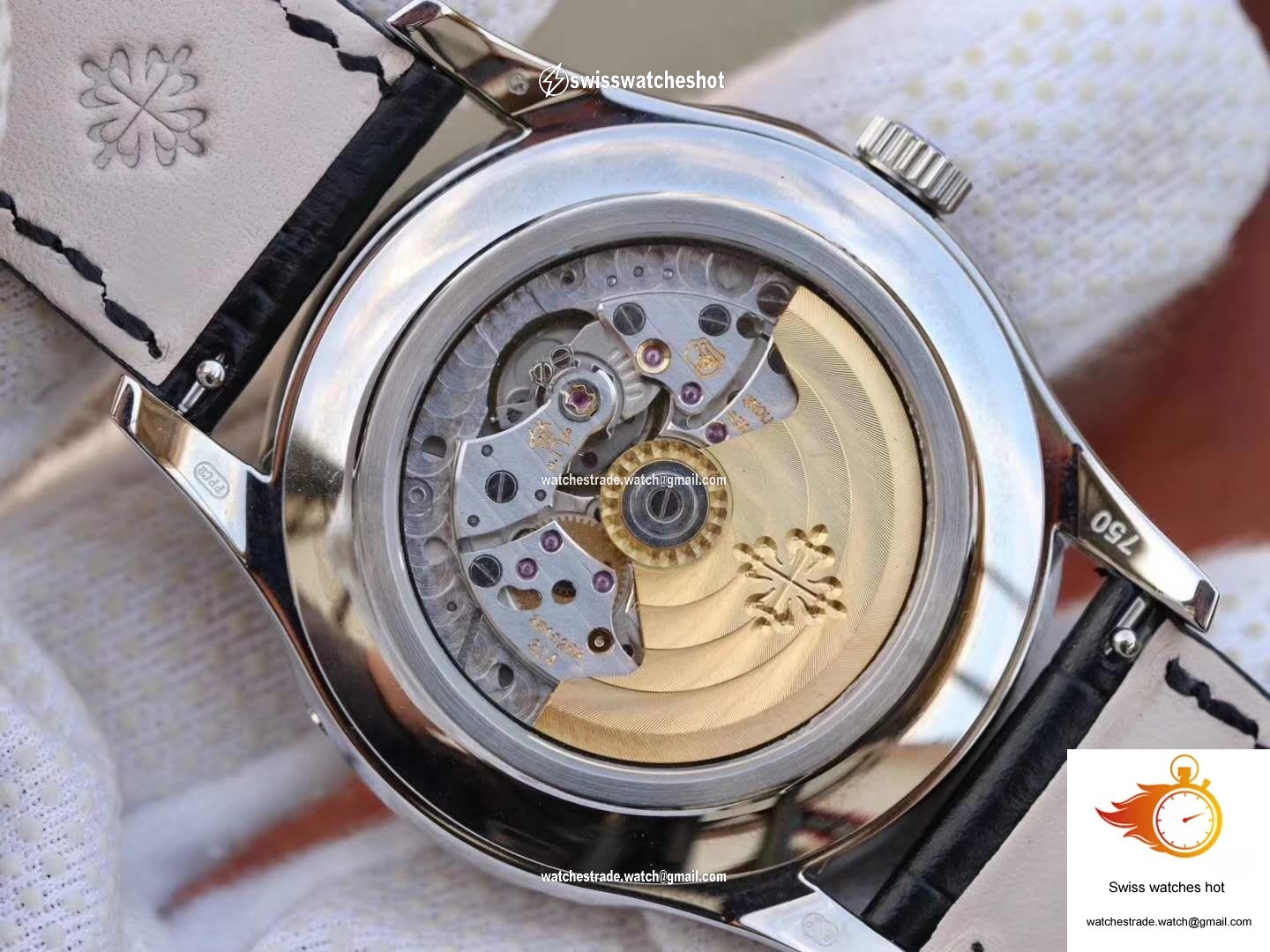 Patek Philippe Annual Calendar 5205G-001 Rhodium Dial 7