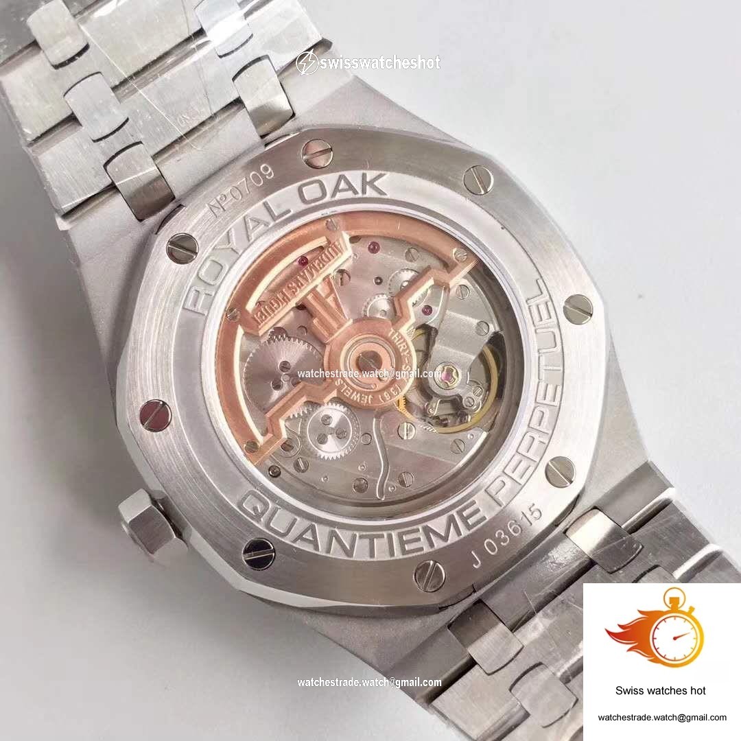 Audemars Piguet Royal Oak Perpetual Calendar 41MM 26574ST.OO.1220ST.01 JF Factory Silver Dial 7