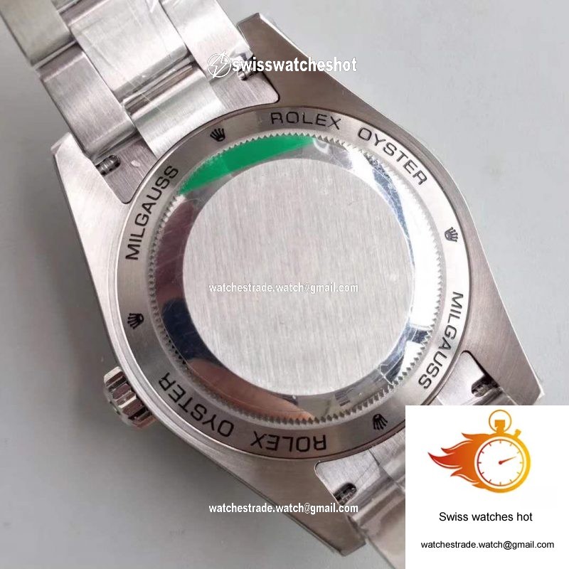 Rolex Milgauss 116400GV AR Factory Blue Dial 7