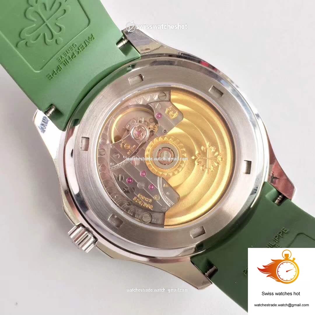 Patek Philippe Aquanaut Jumbo 5167A PF Factory Green Dial 7