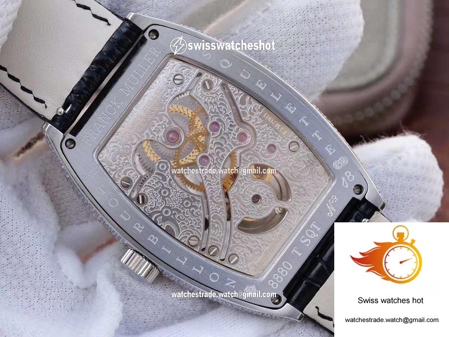 Franck Muller Crazy Color Dreams Tourbillon 8880 Black Dial 7