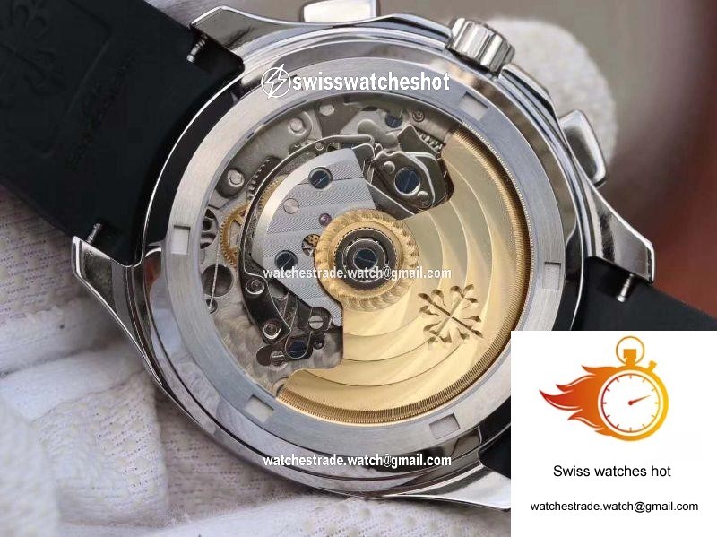 Patek Philippe Aquanaut Chronograph 5968A-001 Black Dial 7