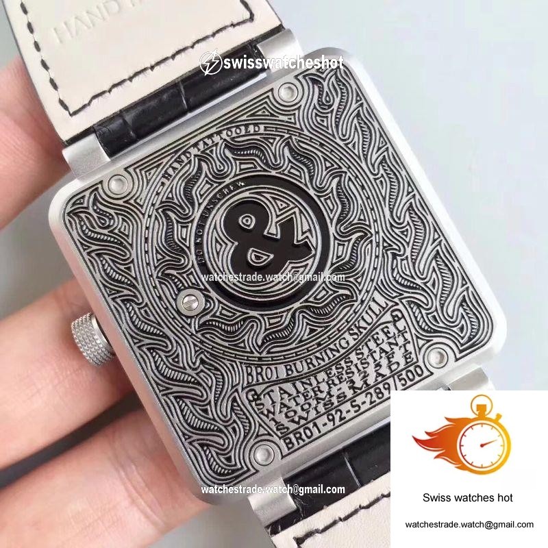 Bell & Ross BR 01 Burning Skull Black Dial 7