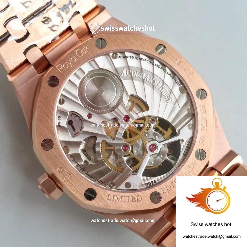 Audemars Piguet Royal Oak Tourbillon Extra Thin 26522 R8 Factory Blue Dial 7