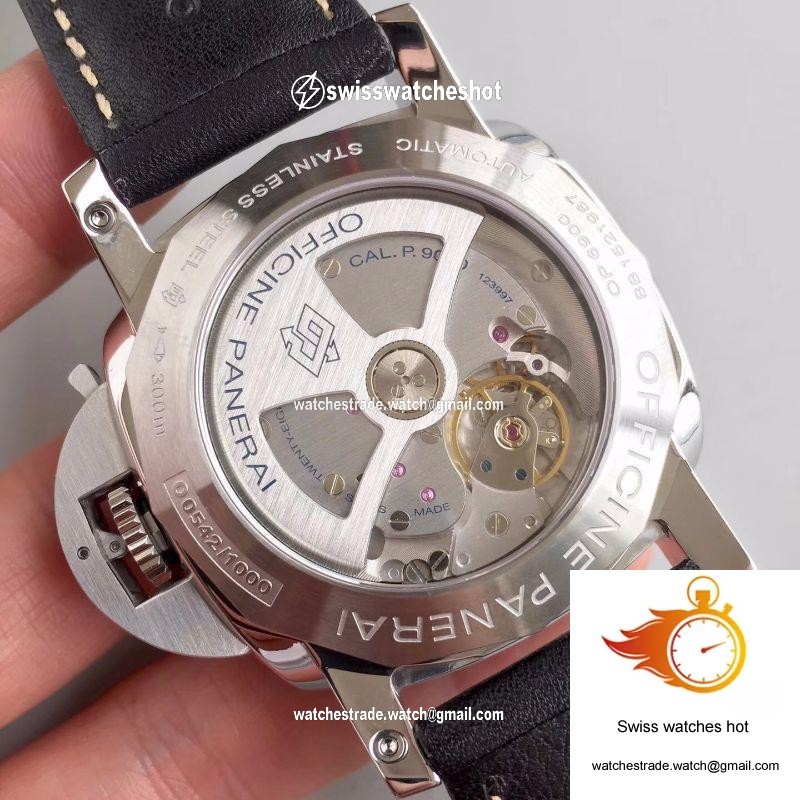 Panerai Luminor Marina 1950 3 Days PAM498 FU VS Factory V2 Black Dial 7