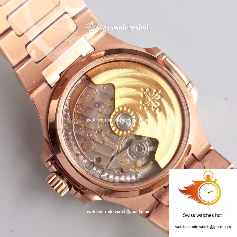 Patek Philippe Ladies Nautilus 7118/1200R PF Factory Rose Gold Dial 7