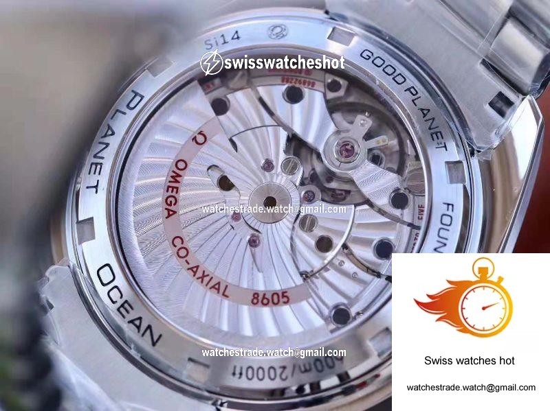 Omega Seamaster Planet Ocean 232.30.44.22.03.001 VS Factory Blue Dial 7