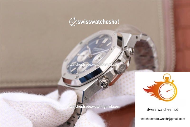 Audemars Piguet Royal Oak Chronograph 26331ST.OO.1220ST.01 OM Factory Blue Dial 7