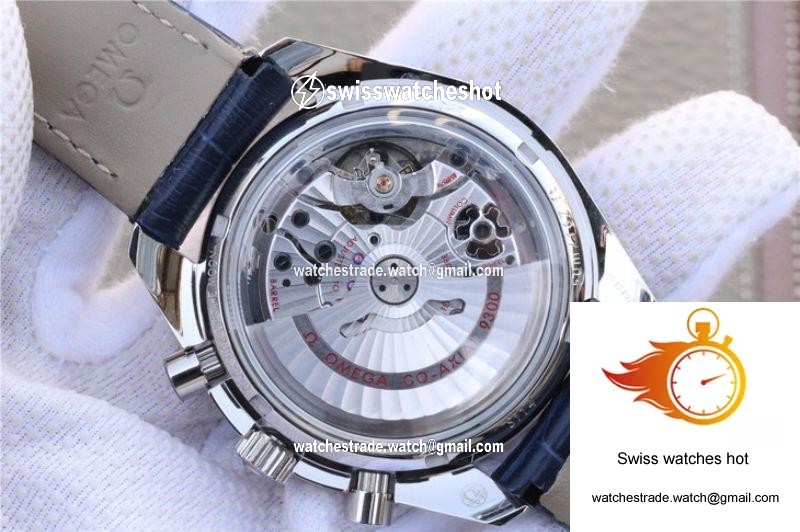 Omega Speedmaster 44.25MM 304.33.44.52.03.001 BF Factory Blue Dial 7