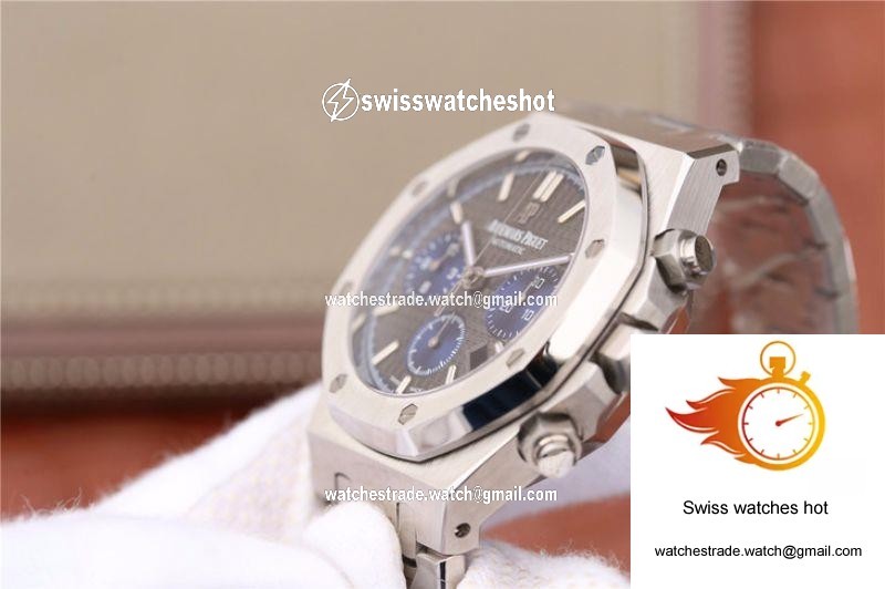 Audemars Piguet Royal Oak Chronograph 26331IP.OO.1220IP.01 OM Factory Black Dial 7