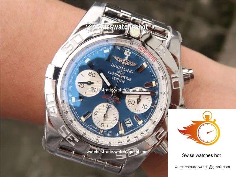 Breitling Chronomat 44MM AB011012/C788/435X/A20BA.1 GF Factory Blue Dial 7