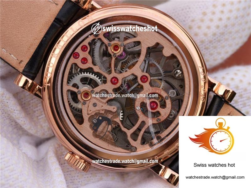 Franck Muller Giga Tourbillon 18K Rose Gold Skeleton Dial 7