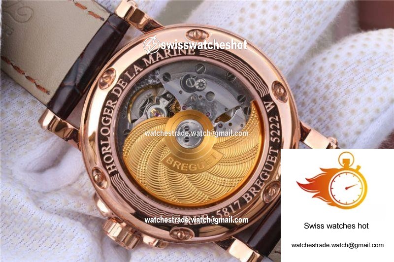Breguet Marine Big Date 5817 5817BR/Z2/5V8 GF Factory Black Dial 7