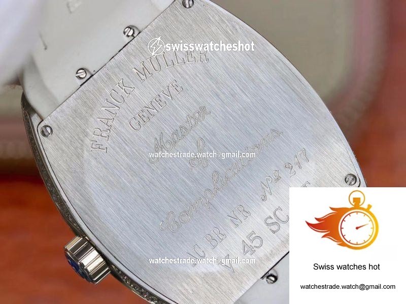 Franck Muller Vanguard V45.SC.DT.D.NBR.CD.5N.NR Diamond Dial 7