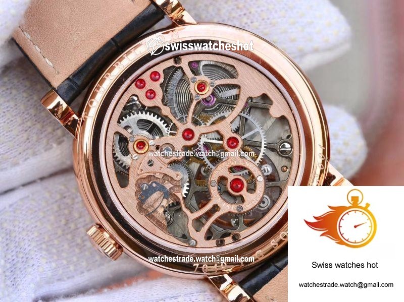 Franck Muller Round Color Dreams Tourbillon 18K Rose Gold Diamond Dial 7