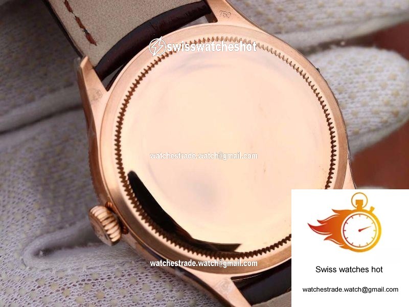 Rolex Celini Date 50515 MKS Factory 18K Rose Gold Case 7