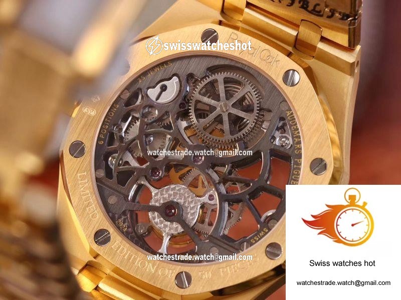 Audemars Piguet Royal Oak Offshore Diver Tourbillon 15407OR.OO.1220ST.01 JF Factory Skeleton Dial 7