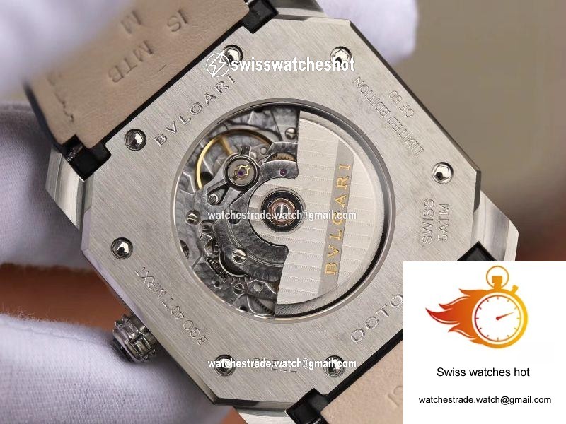 Bvlgari Octo Finissimo Extra Thin Automatic 103035 Blue Dial 7