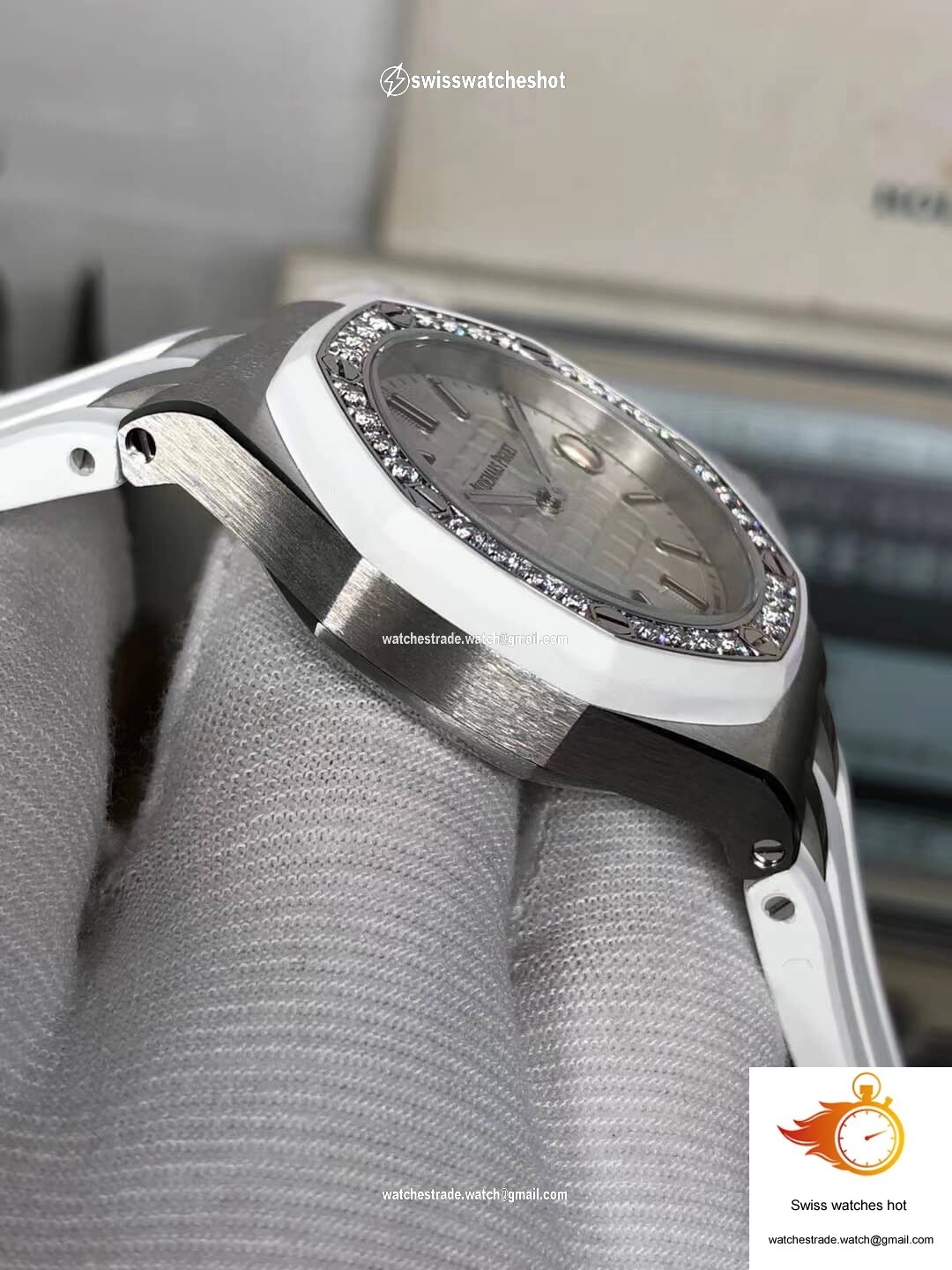 Audemars Piguet Royal Oak Offshore 67540SK.ZZ.A010CA.01 White Dial 7