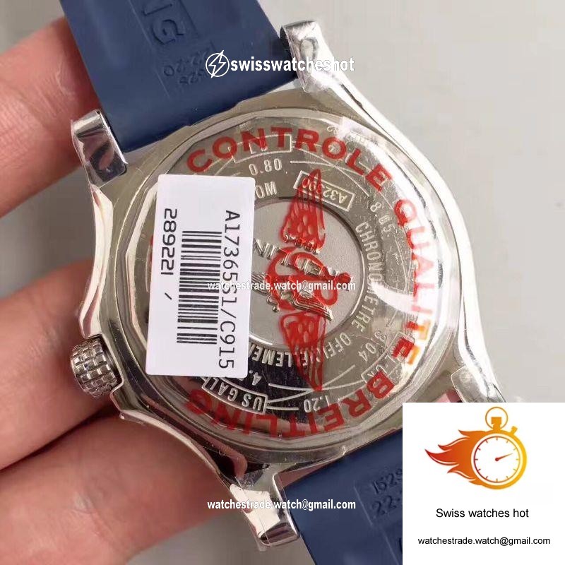 Breitling Avenger II GMT A3239011/BC35/170A GF Factory Blue Dial 7