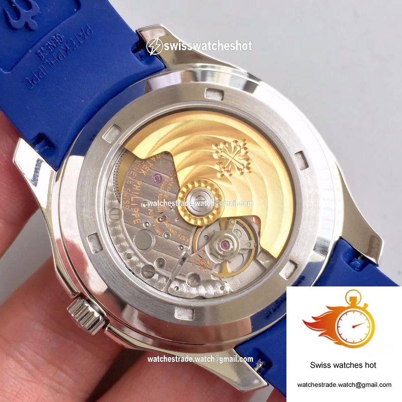 Patek Philippe Aquanaut 5168G-001 PF Factory Black-blue Dial 7