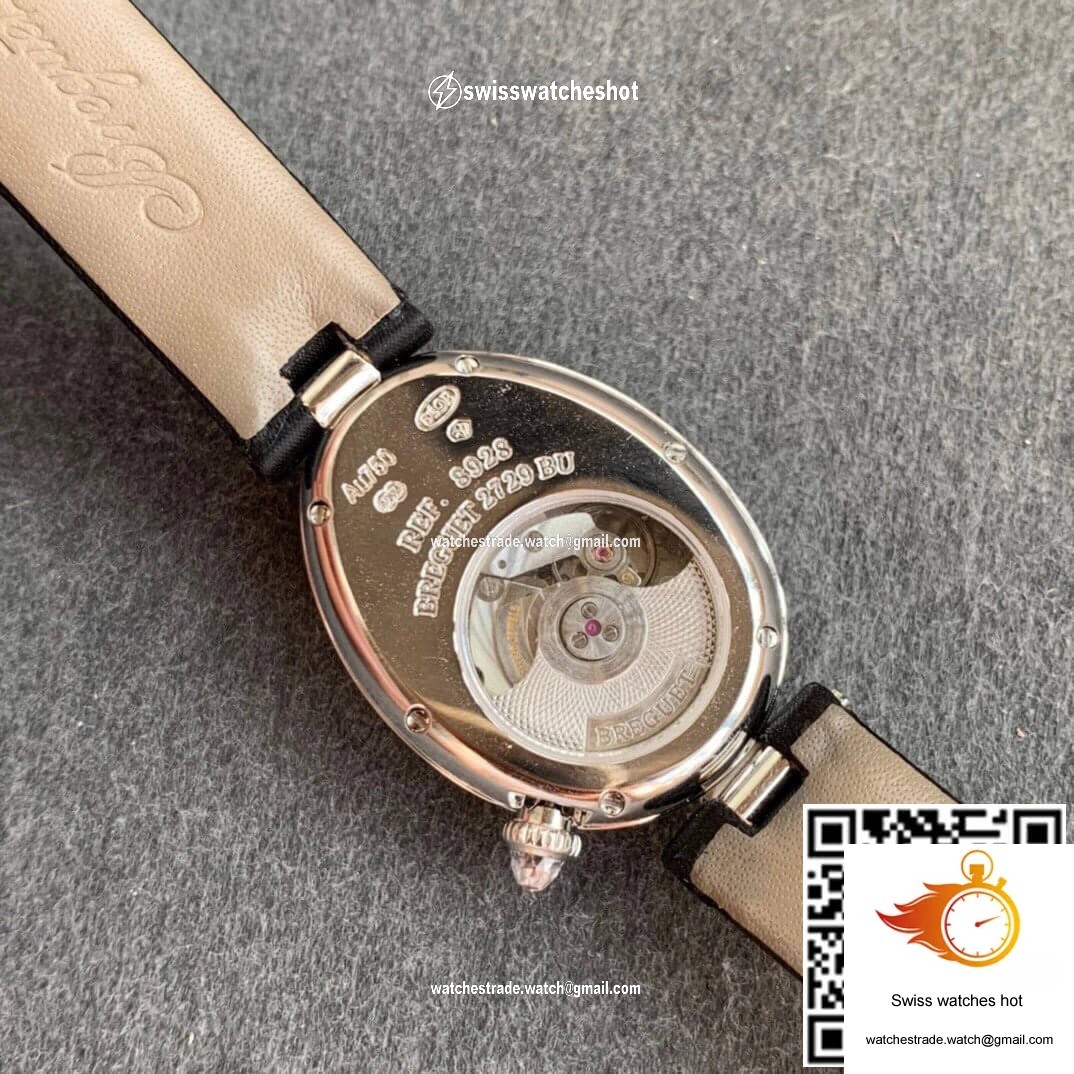 Breguet Reine De Naples 8928BB/5W/944/DD0D3L ZF Factory Diamond-set Bezel 8