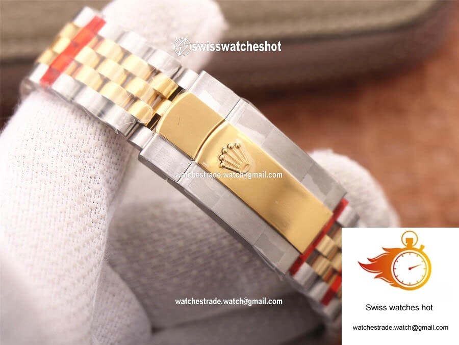 Rolex Datejust M126233-0031 EW Factory Yellow Gold Diamond Dial 8