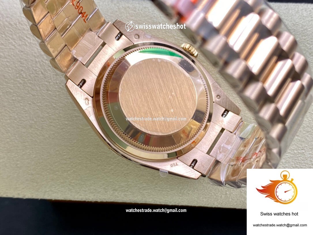 Rolex Day Date M128235-0029 EW Factory White Mother-Of-Pearl Dial 8