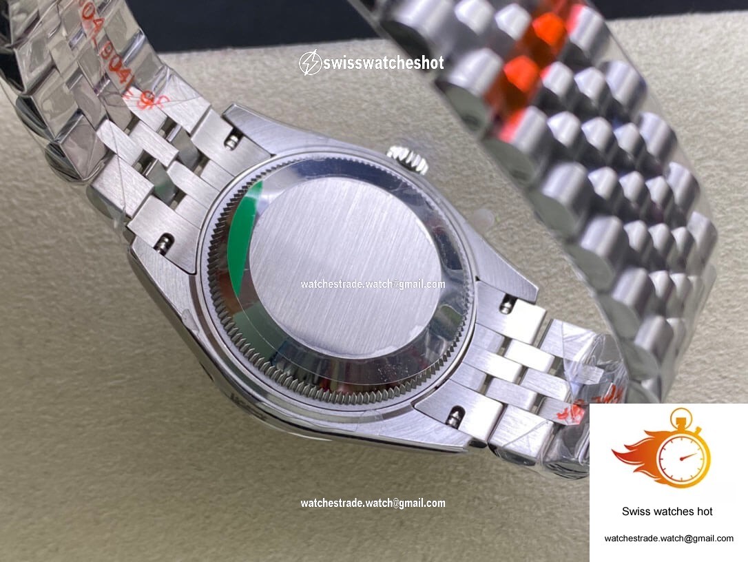 Rolex Datejust M178274-0088 31MM EW Factory Purple Dial 8