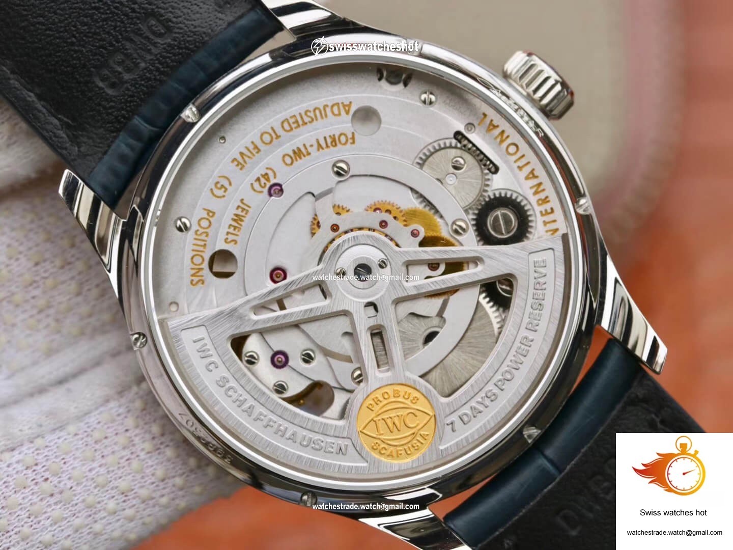 IWC Portuguese Tourbillon ZF Factory Stainless Steel White Dial 8