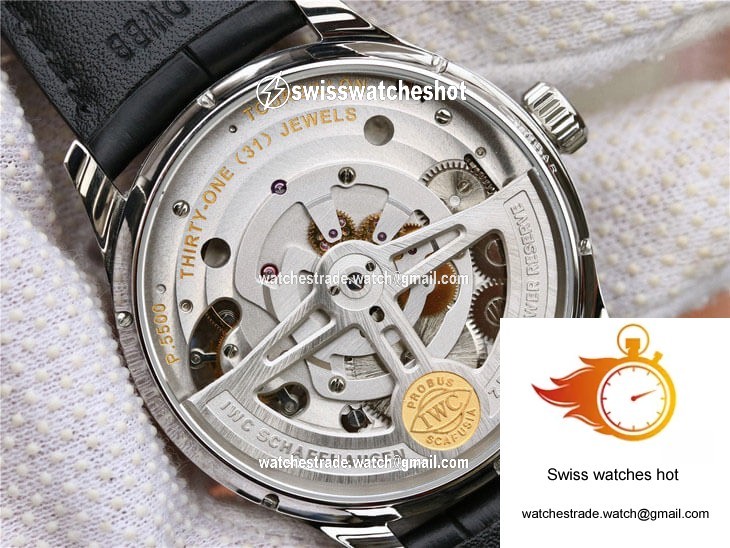 IWC Portuguese IW544603 ZF Factory Tourbillon Stainless Steel 8
