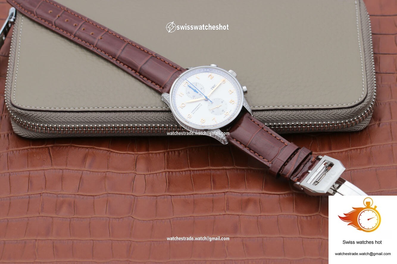 IWC Portugieser IW371440 ZF Factory V2 Stainless Steel Diamond 8
