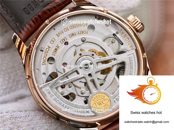IWC Portuguese Tourbillon IW546302 ZF Factory Rose Gold 8