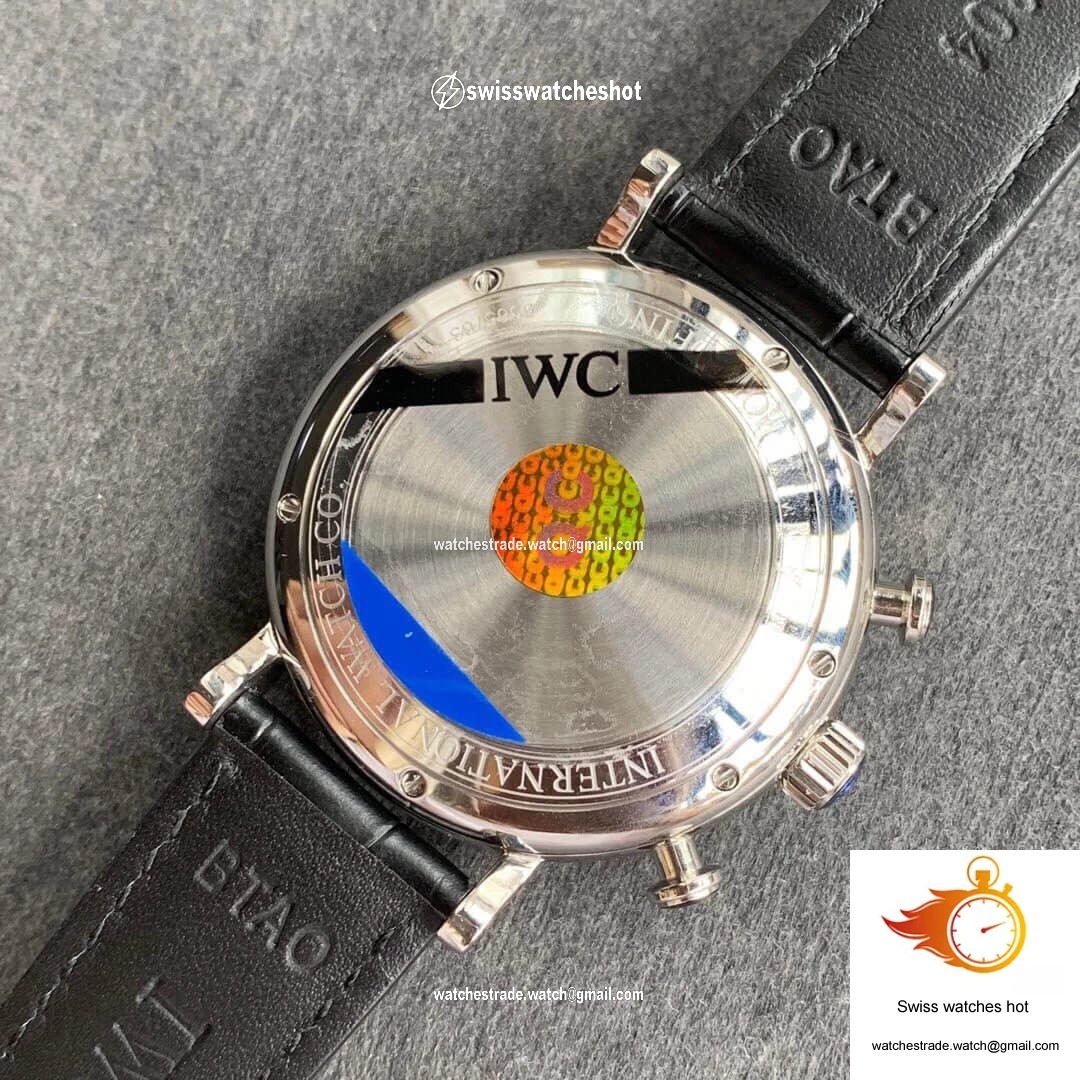 IWC Portofino IW391008 ZF Factory Stainless Steel Black Dial 8