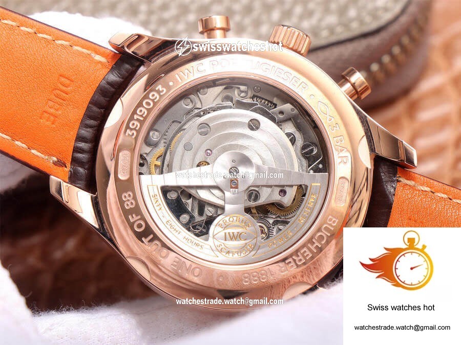 IWC Portugieser IW390305 ZF Factory Rose Gold Case 8