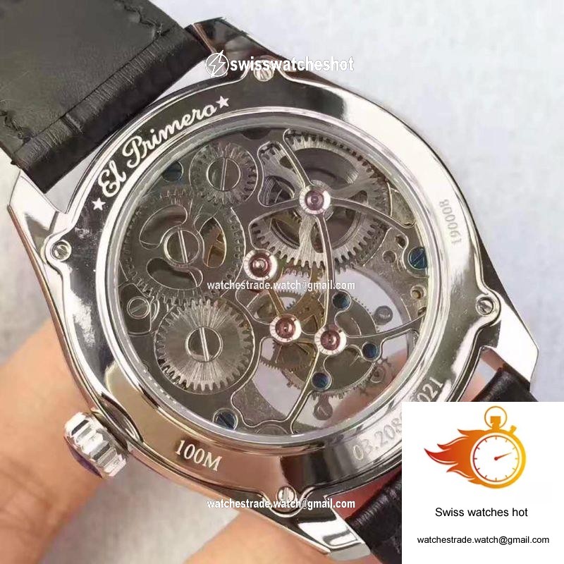 Zenith EP Calender Skeleton Tourbillon SS/LE White and Skeleton Dial 8