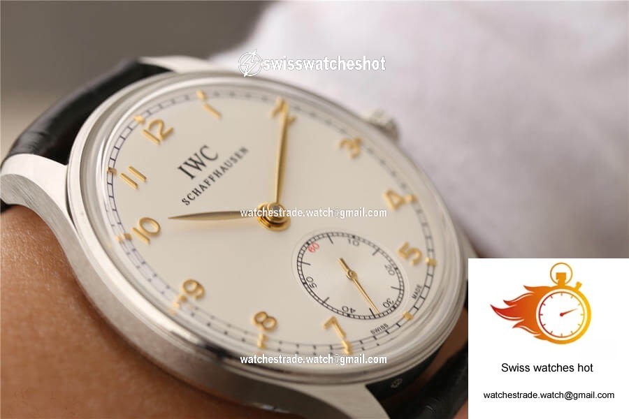 IWC Portuguese IW545408 ZF Factory White Dial 8