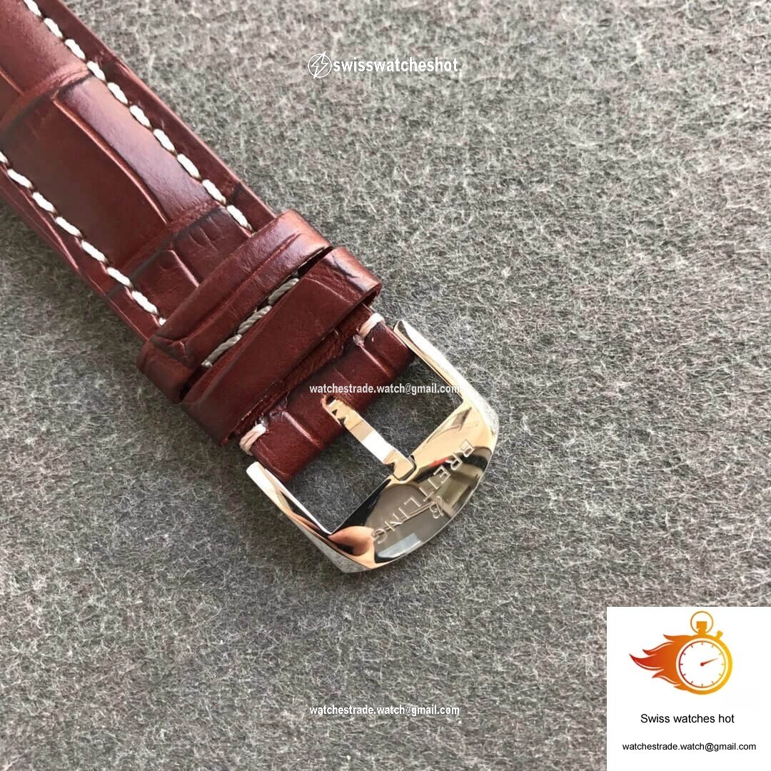 Breitling Navitimer 1 U17326211G1P2 V7 Factory Cowhide Strap 8