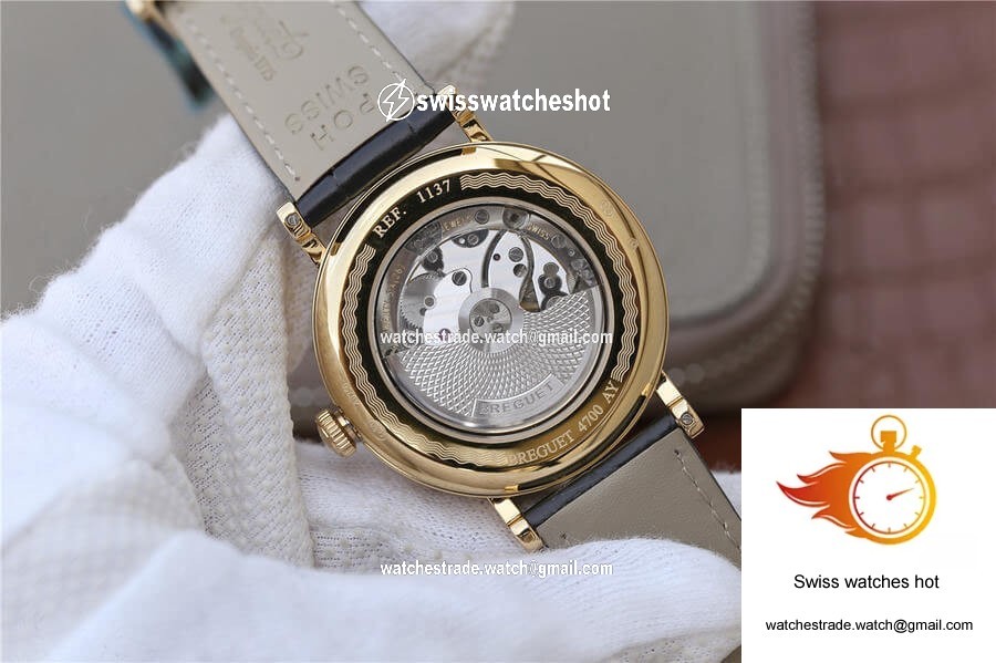 Breguet Classique Moonphase 9087BB/29/964 TW Factory Yellow Gold White Dial 8
