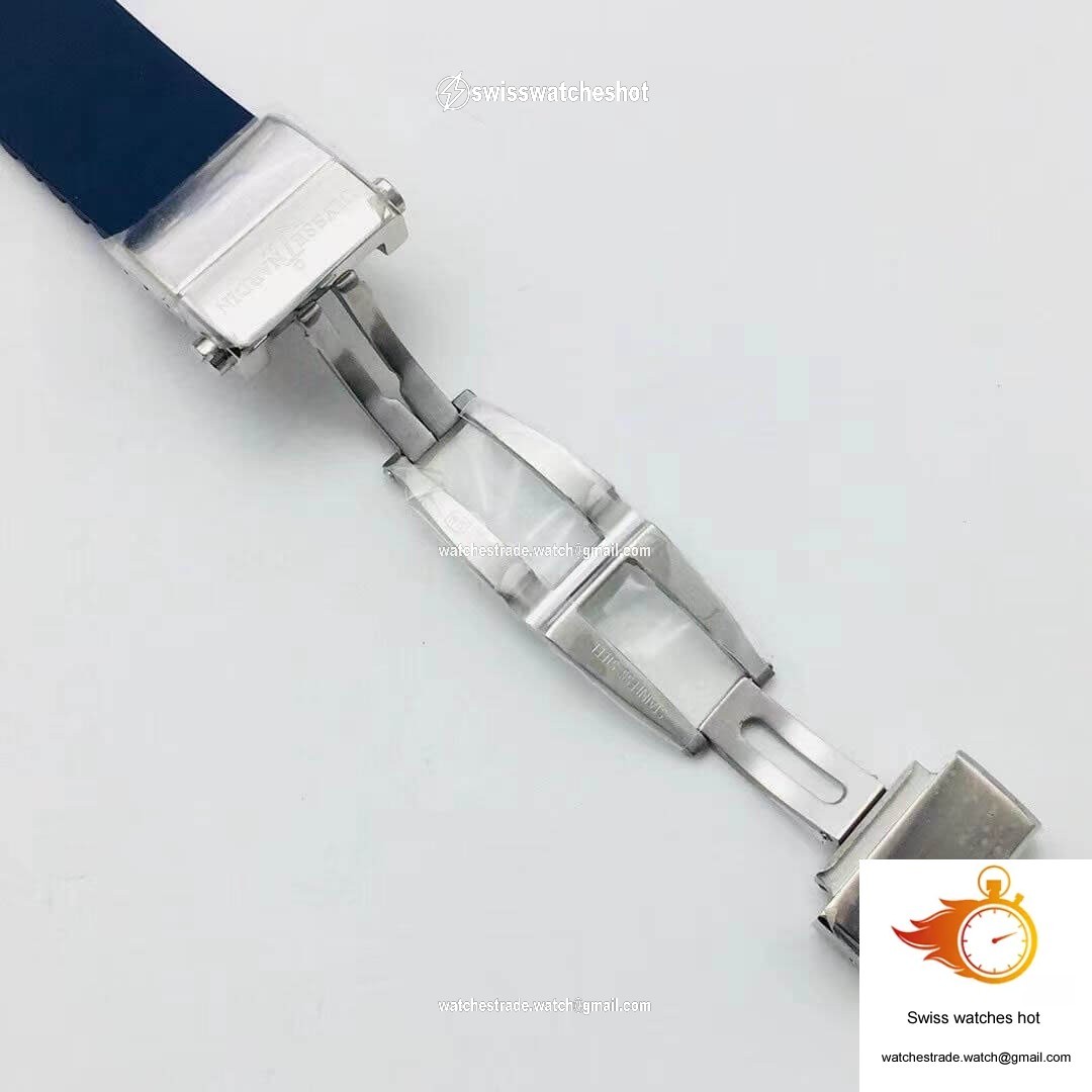 Ulysse Nardin El Toro 320-00/BQ TW Factory Ceramics Blue Dial 8