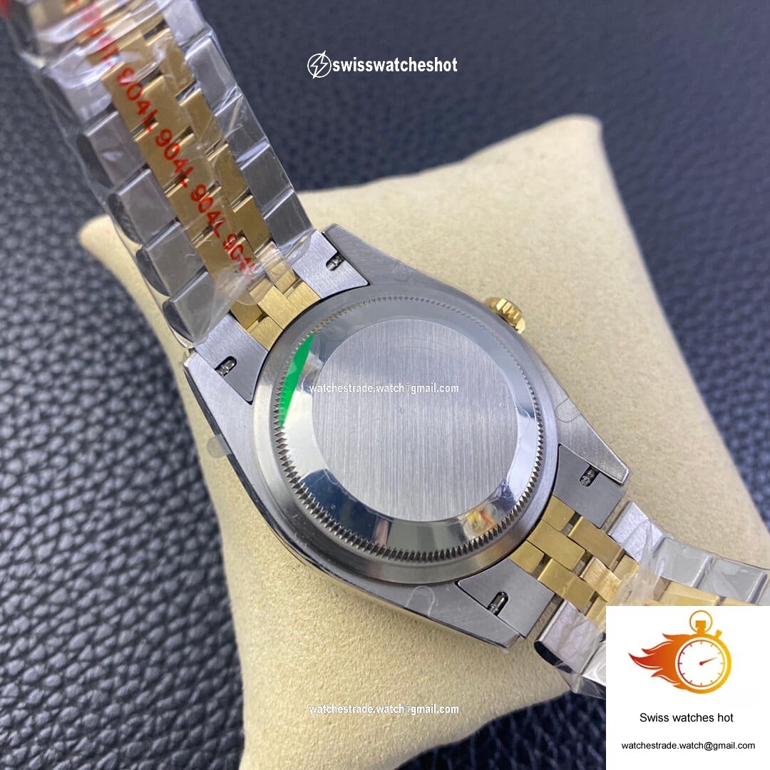 Rolex Datejust M126231-0031 EW Factory Silver Palm Leaf Pattern Dial 8