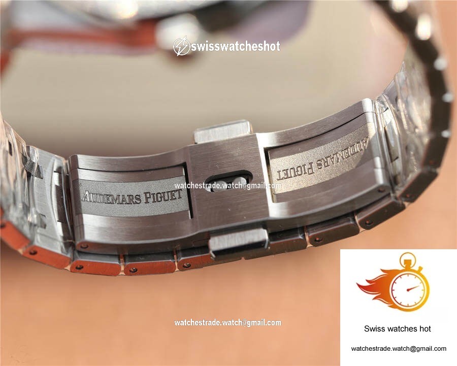 Audemars Piguet Royal Oak 67650 JF Factory Diamond White Dial 8