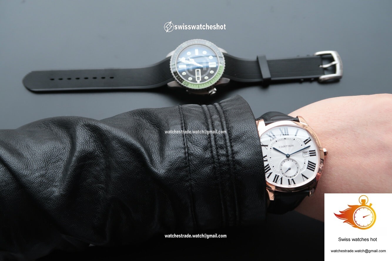 Drive De Cartier WGNM0003 V6 Factory Silver Dial 8