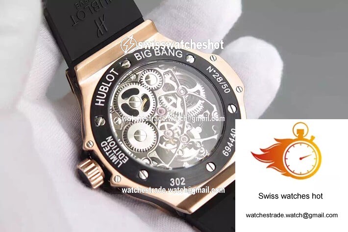 Hublot Big Bang Hollow Tourbillon Skeleton Dial 8