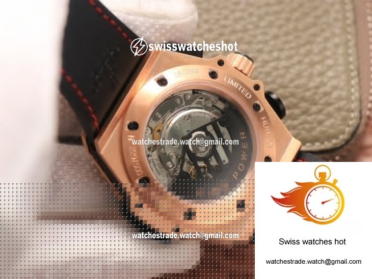 Hublot King Power Ferrari F1 V6 Factory Black Dial Rose Gold 8